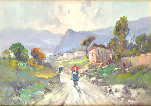 Giuseppe Gagliardi - Sentiero di montagna