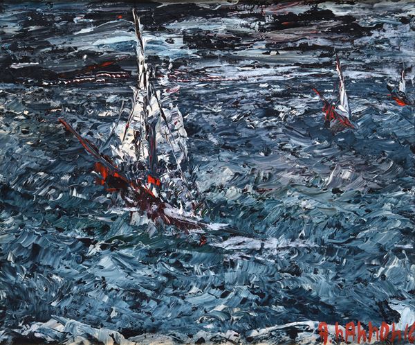 Alfredo Nannoni - Nave nella tormenta
