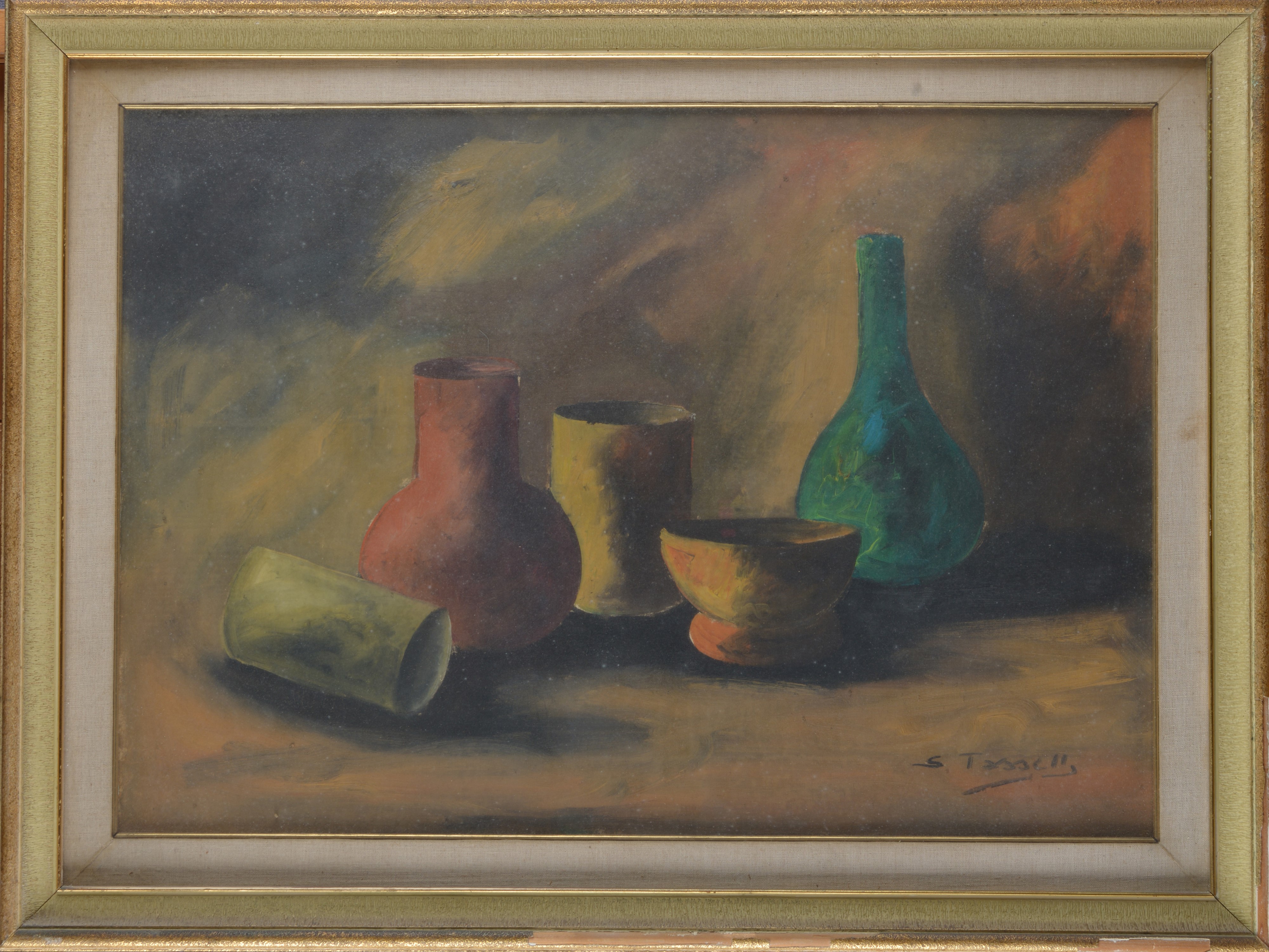 Natura morta con vasi