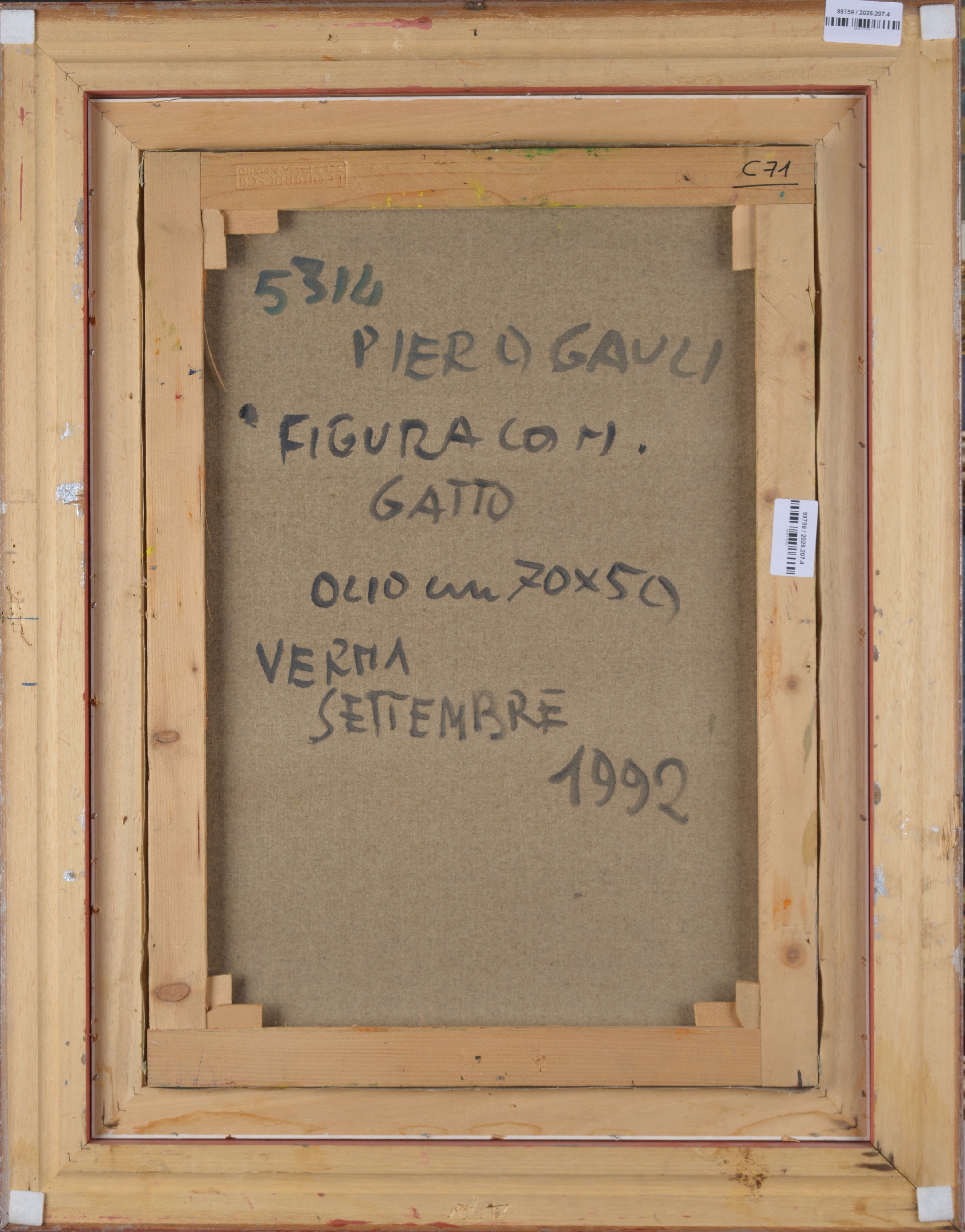 Figura con gatto