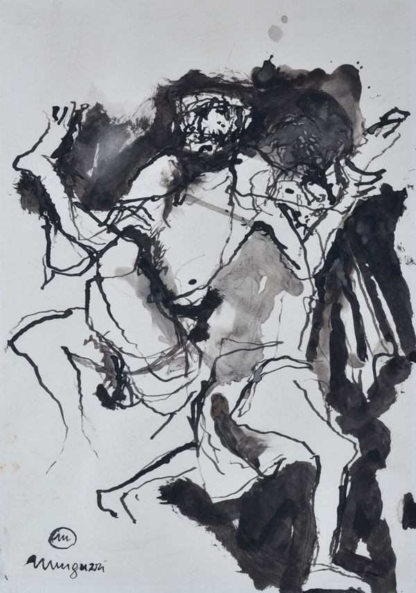 Luciano Minguzzi - Studio per formella della Porta di San Fermo a Verona