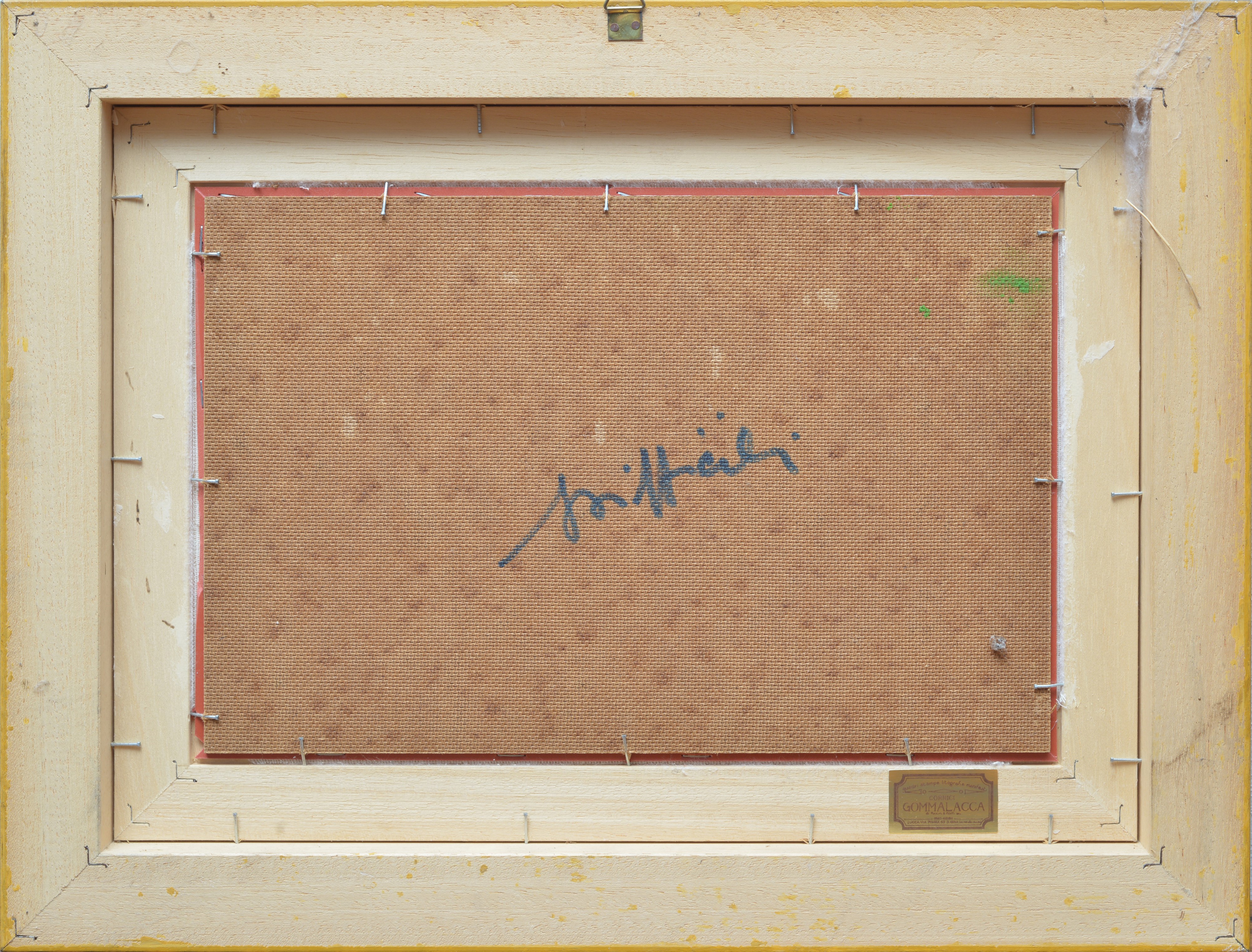 Coppia di paesaggi con figure