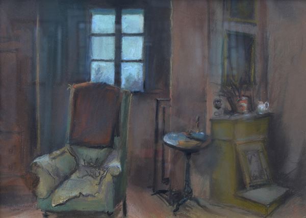 Alfredo Meschi - Nello studio