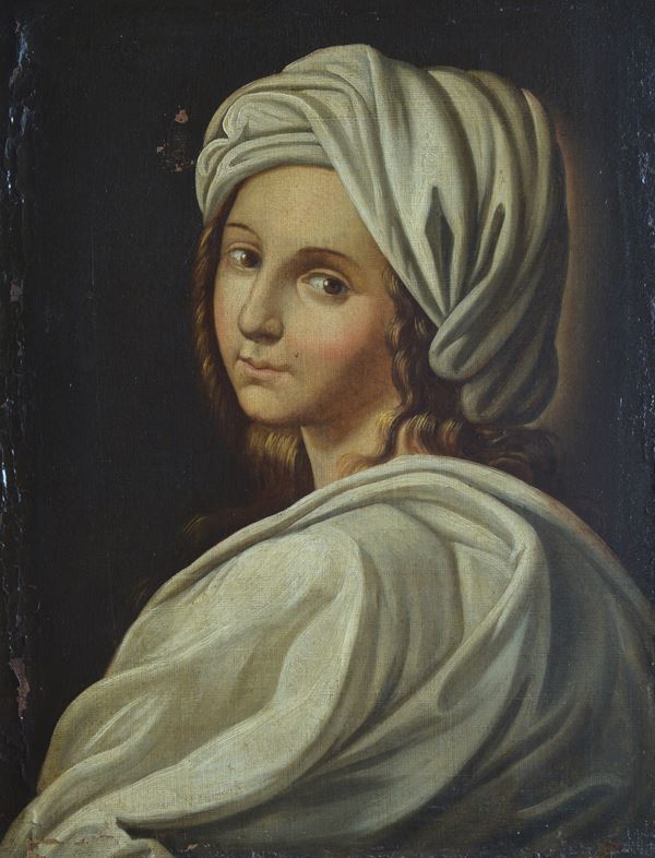 Anonimo, XIX - XX sec. - Ritratto di Beatrice Cenci