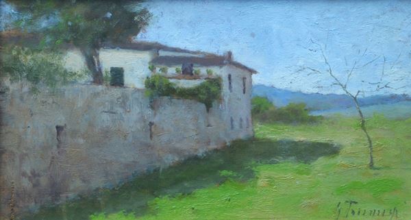 Gino Tommasi - Casa con muretto