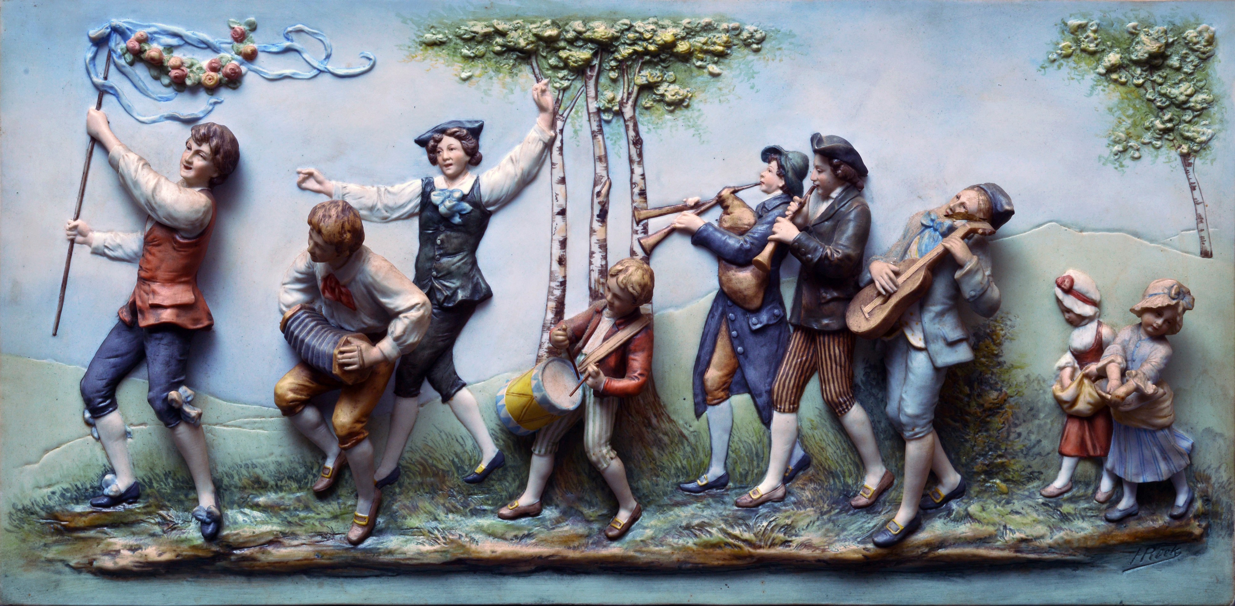 Musici e figure danzanti