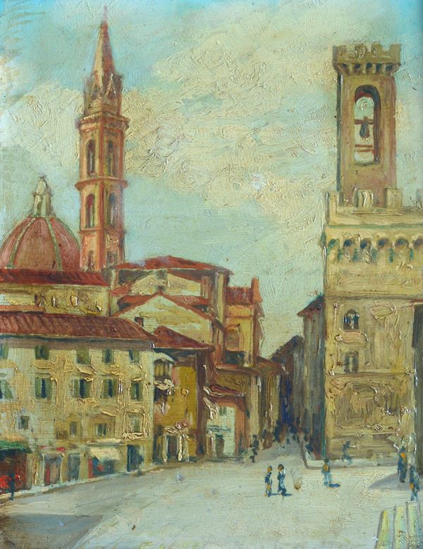 Anonimo, XX sec. - Piazza San Firenze