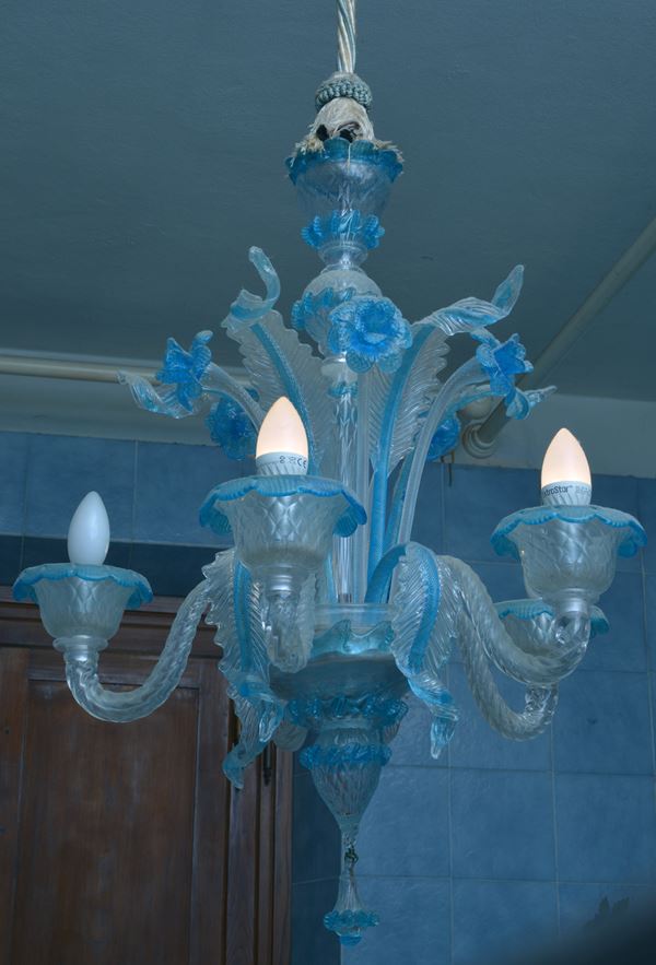 Lampadario a cinque luci