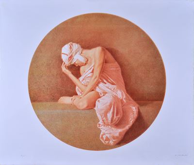 Ballerina - Litografia, 60x70 cm