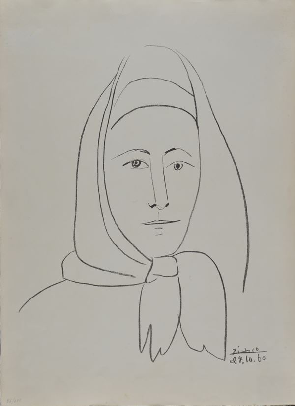 Pablo Picasso - Femme espagnole