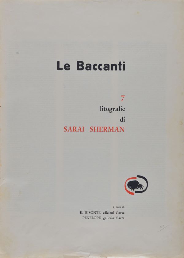 Sarai Sherman - Le Baccanti