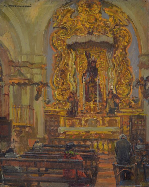 Cipriano Mannucci - Altare di Cristo Re - Chiesa di Sant'Antonio 