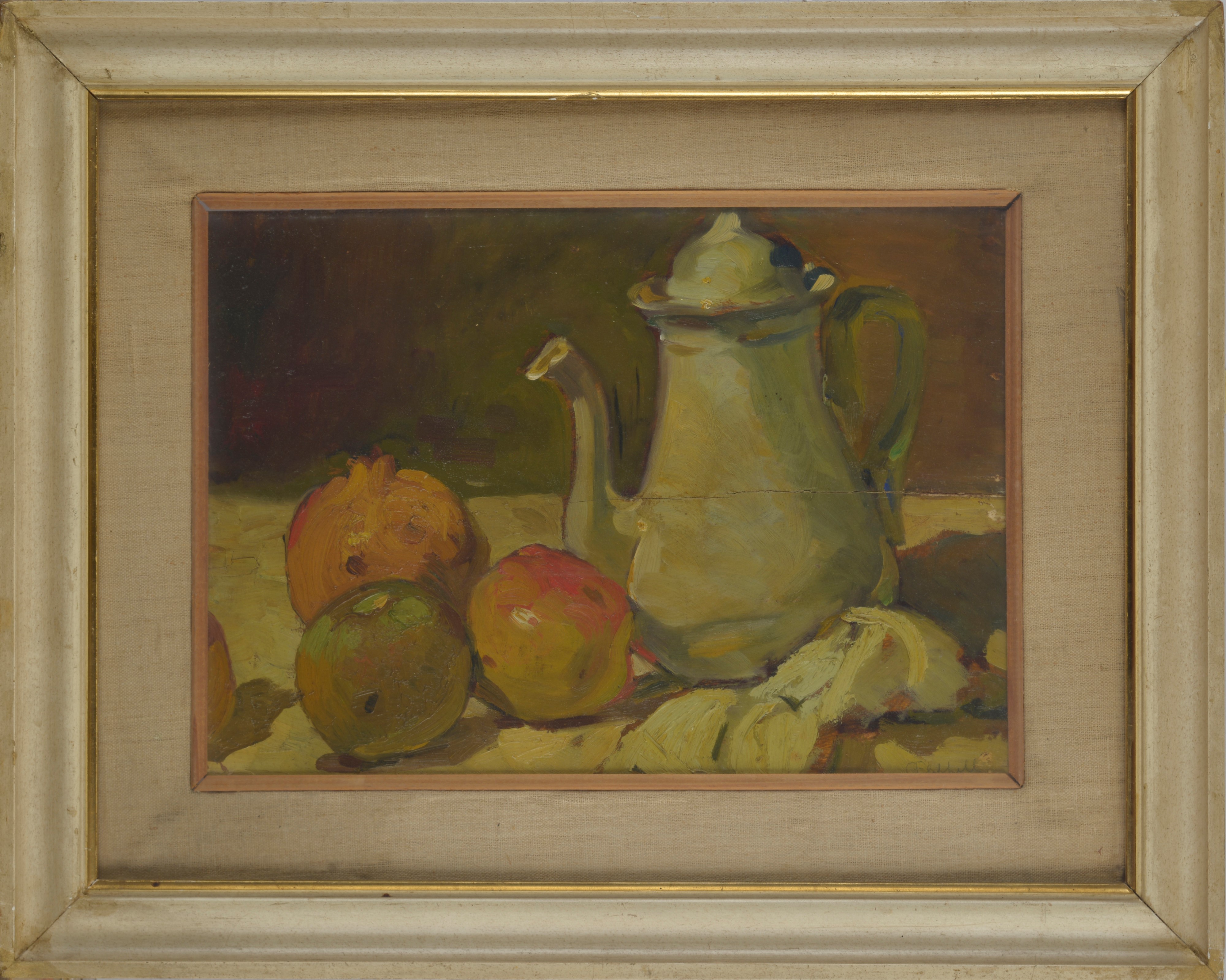 Natura morta con caffettiera