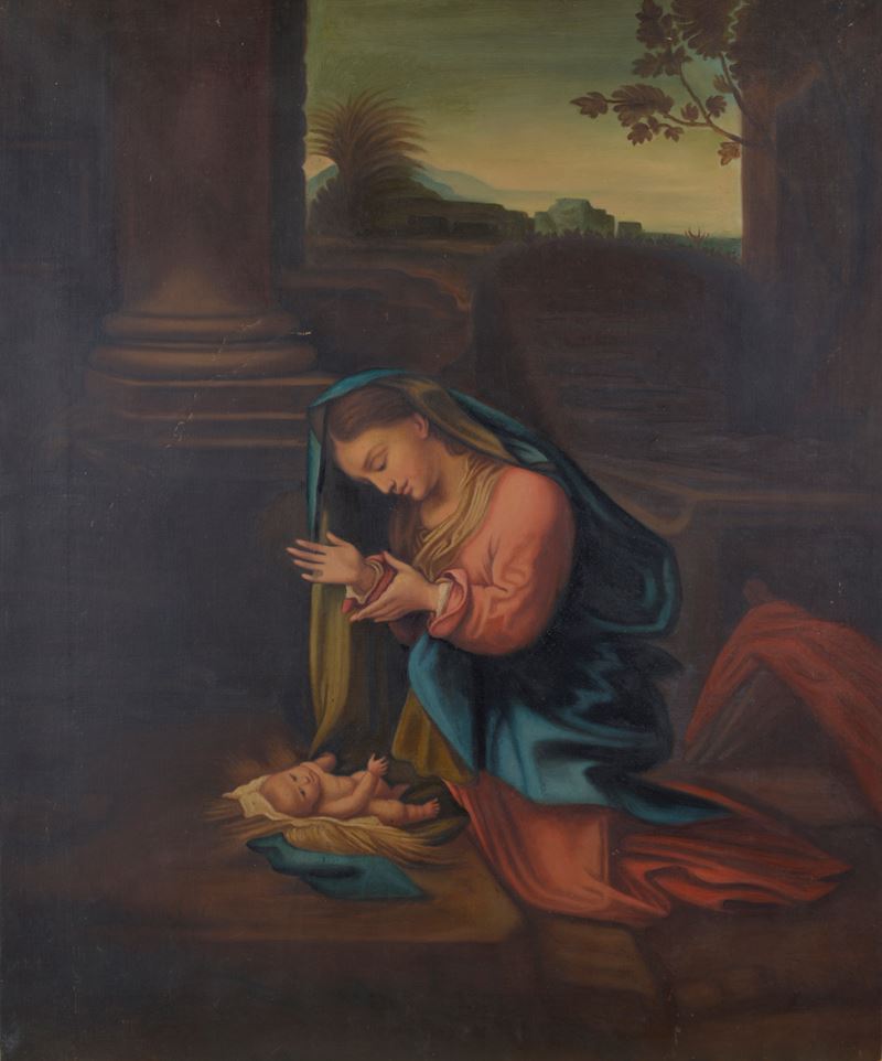 Madonna con Bambino (da Correggio)