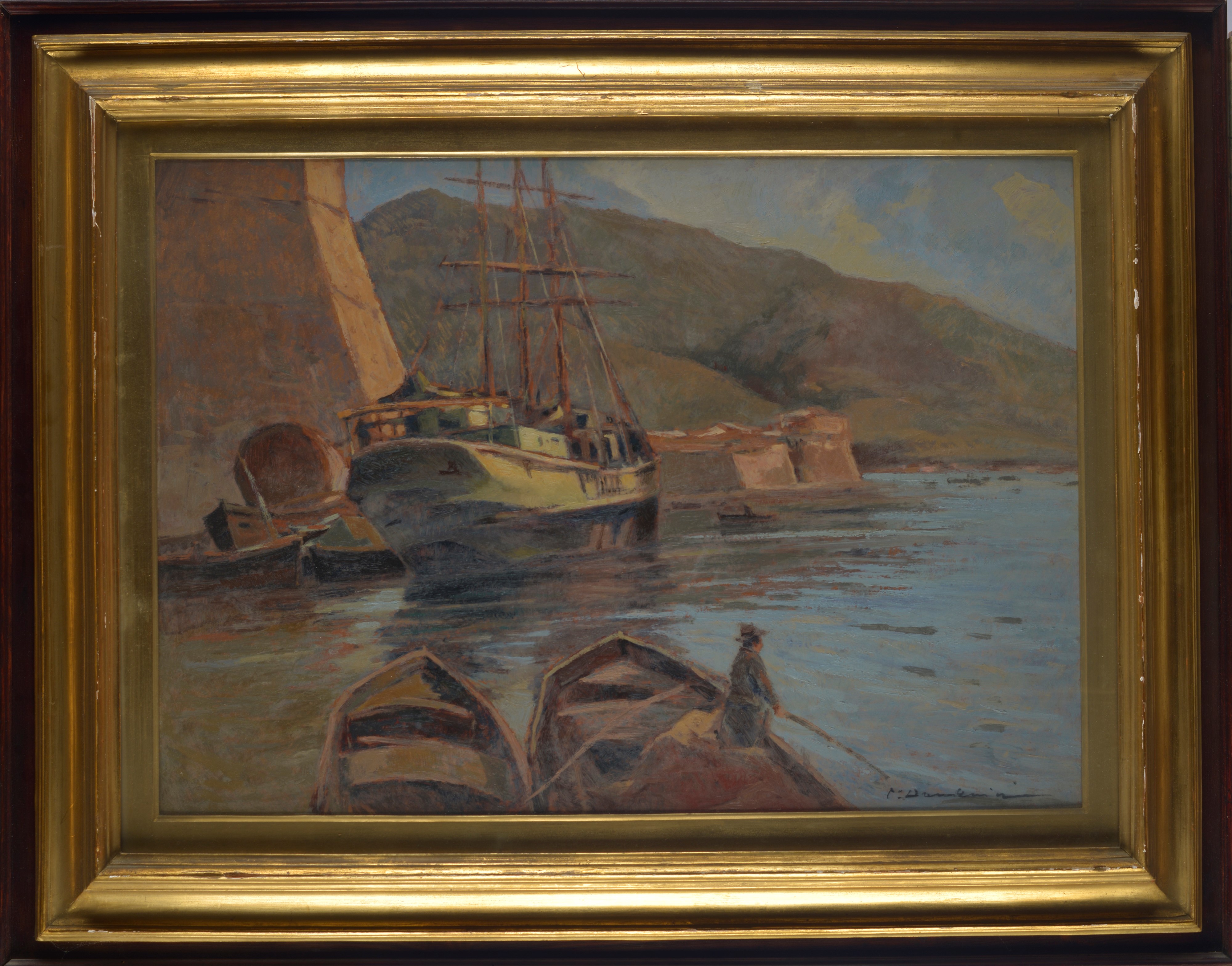 Barche in porto a Livorno