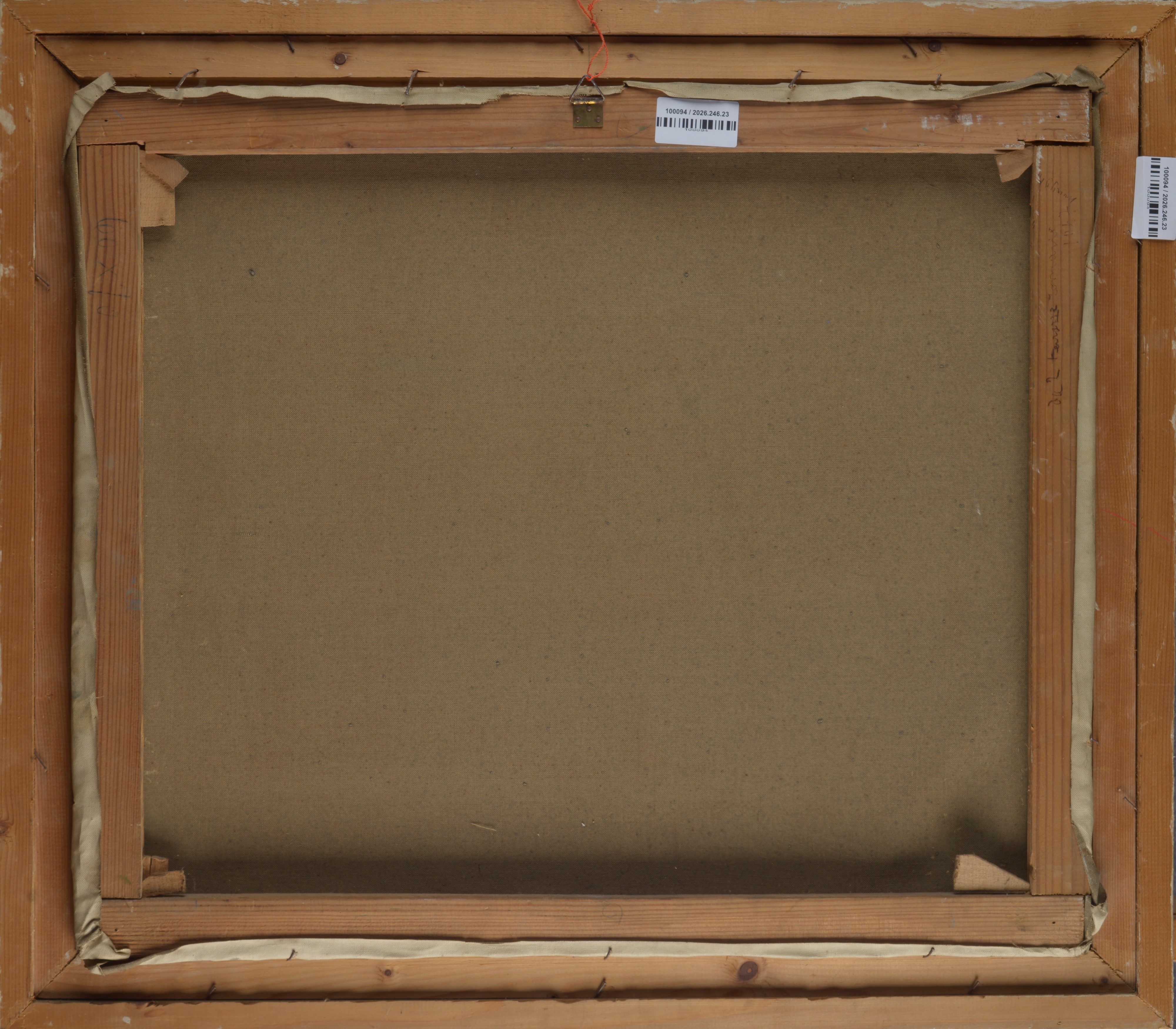 Natura morta con S. Pietro sullo sfondo