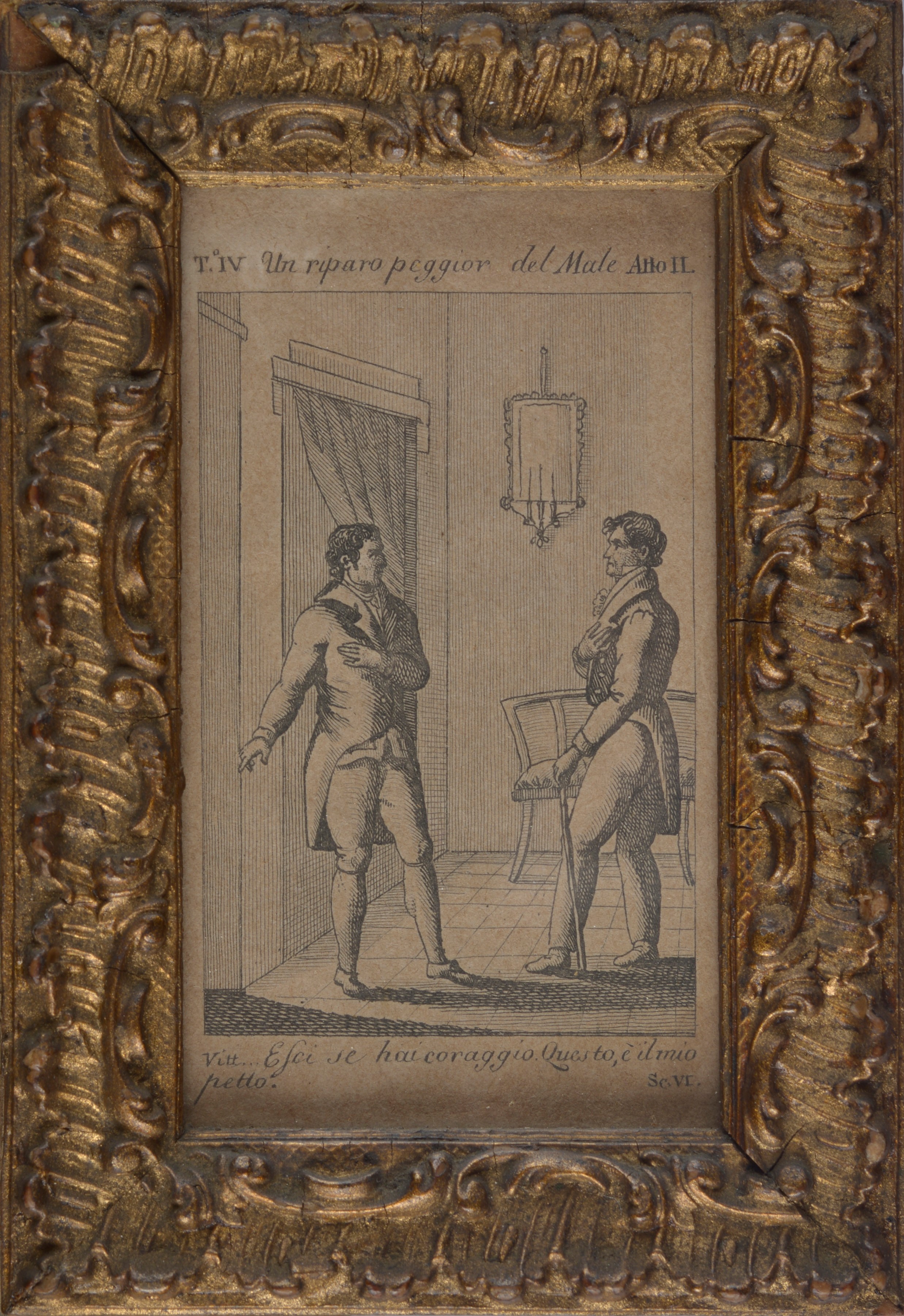 Lotto composto da sei incisioni