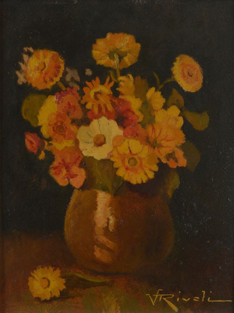 Vaso con fiori