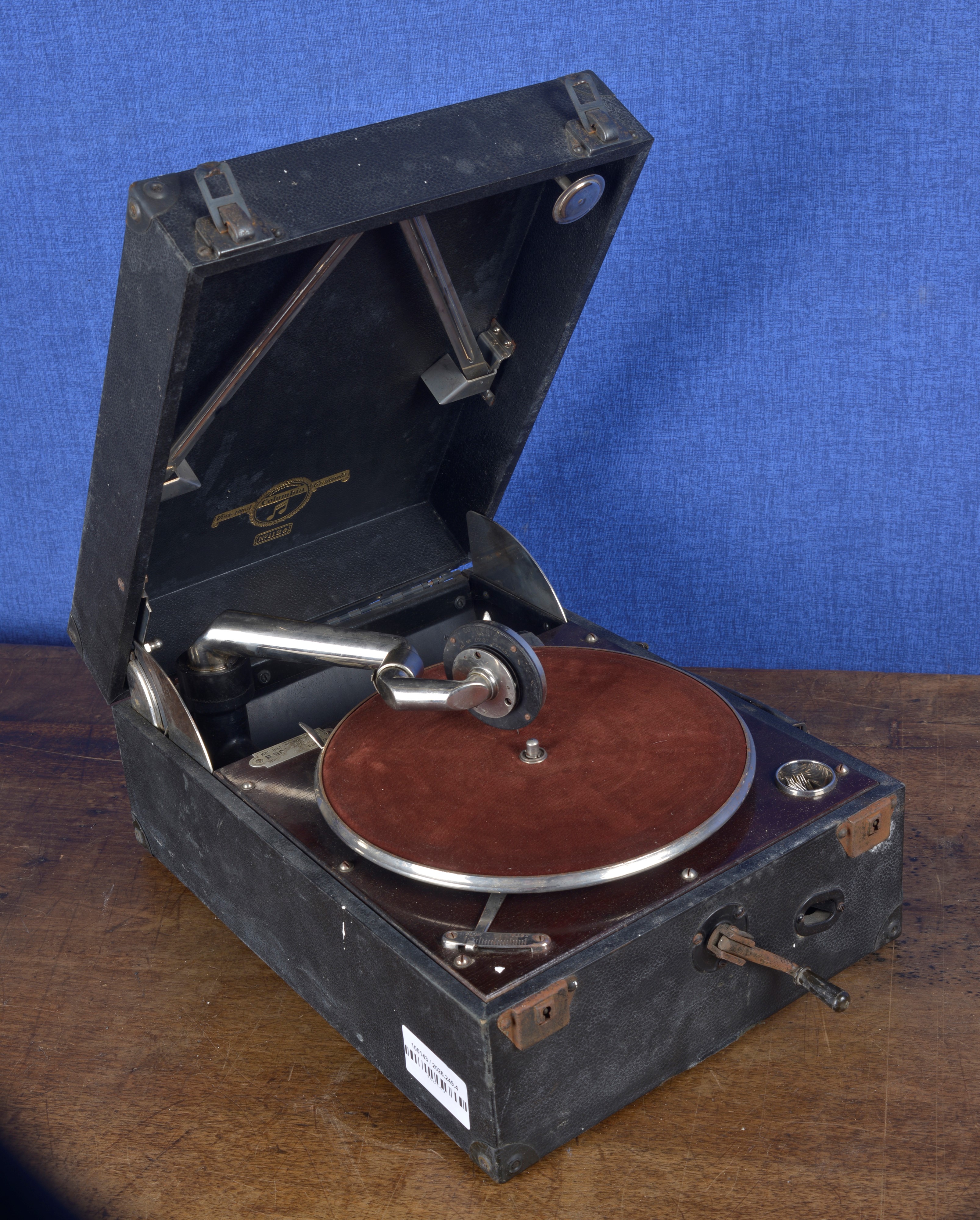 Grammofono portatile a valigetta