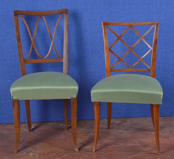 Due sedie  - Asta UN'ELEGANTE DIMORA DI VIA BOLOGNESE - Pananti Online