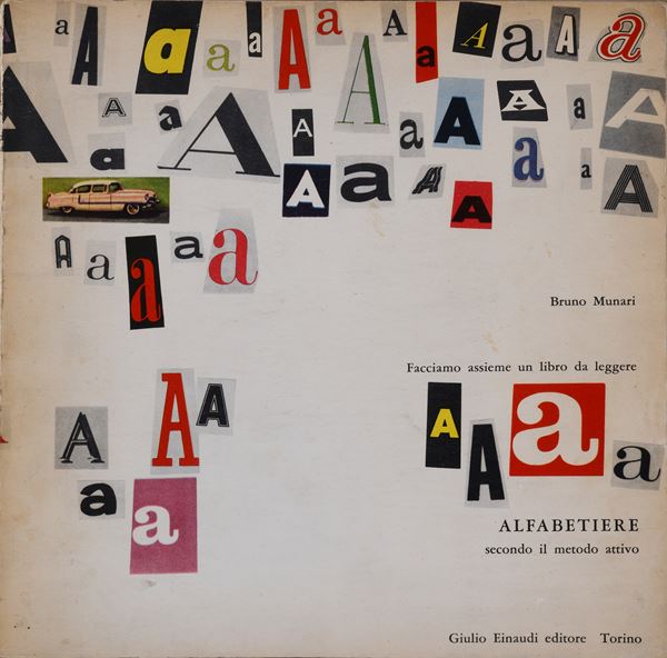 Bruno Munari - Alfabetiere secondo il metodo attivo