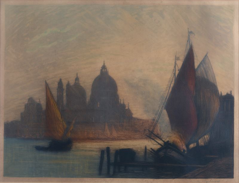 Anonimo, XIX Sec. - Anonimo, XIX secolo, Venezia, litografia