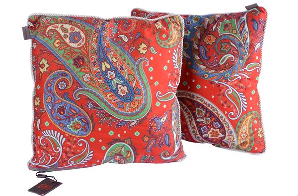 ETRO - Coppia cuscini