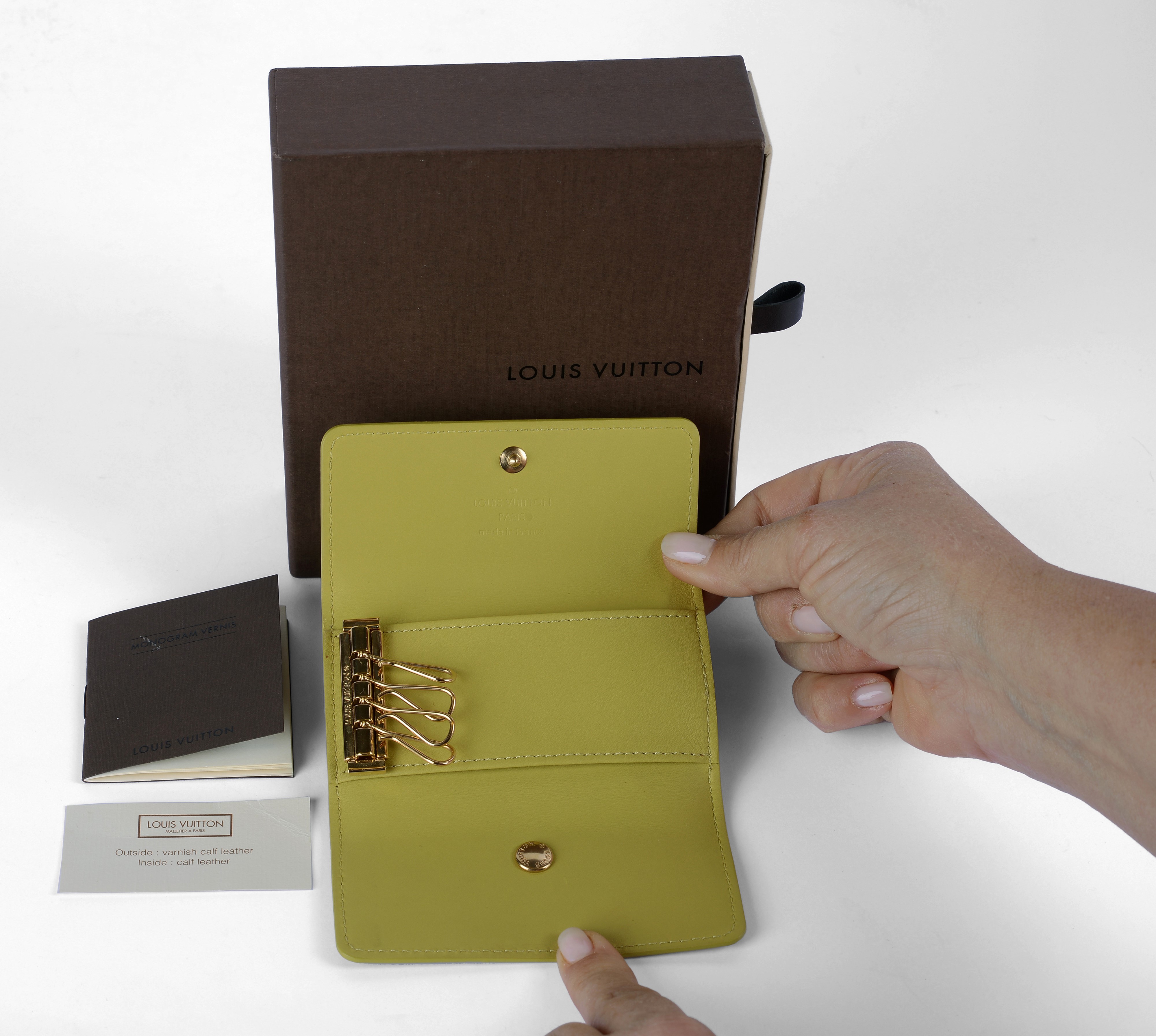 Portachiavi giallo 'Lockme"