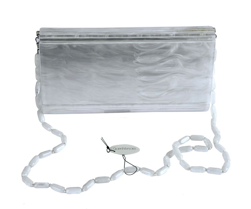Borsa pochette rigida