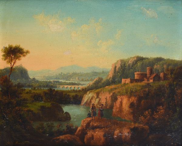 Andreas Markò - Paesaggio romano