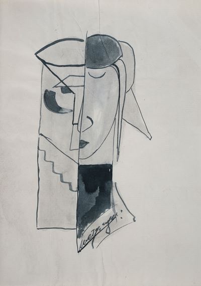Senza titolo (inchiostro su carta)