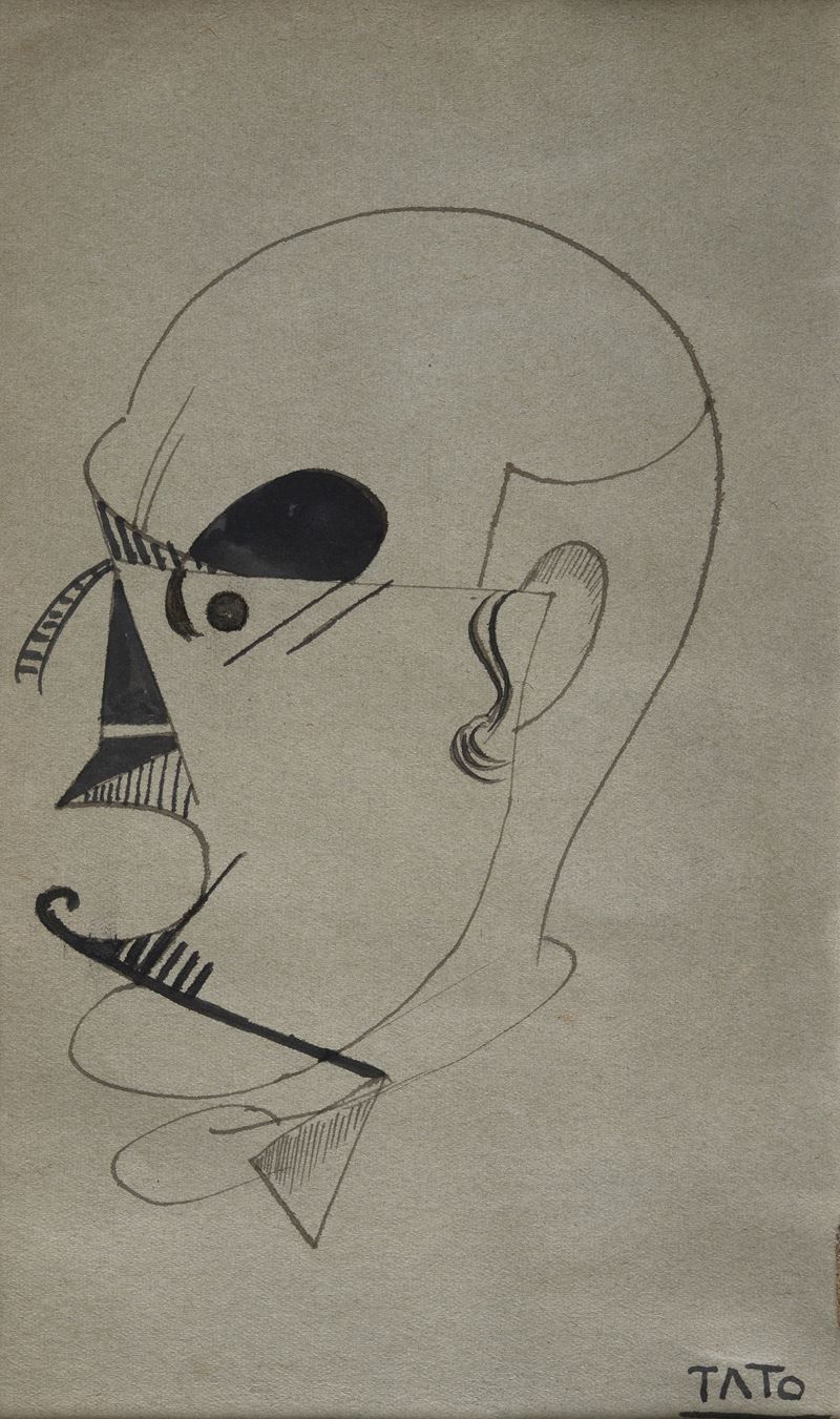 Volto di Marinetti