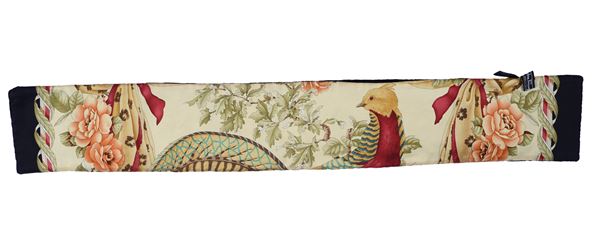 SALVATORE FERRAGAMO - Bandeau con stampa florelae e uccelli 