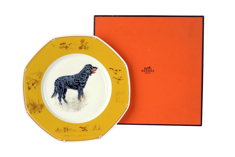 Piatto 'Gordon Setter'