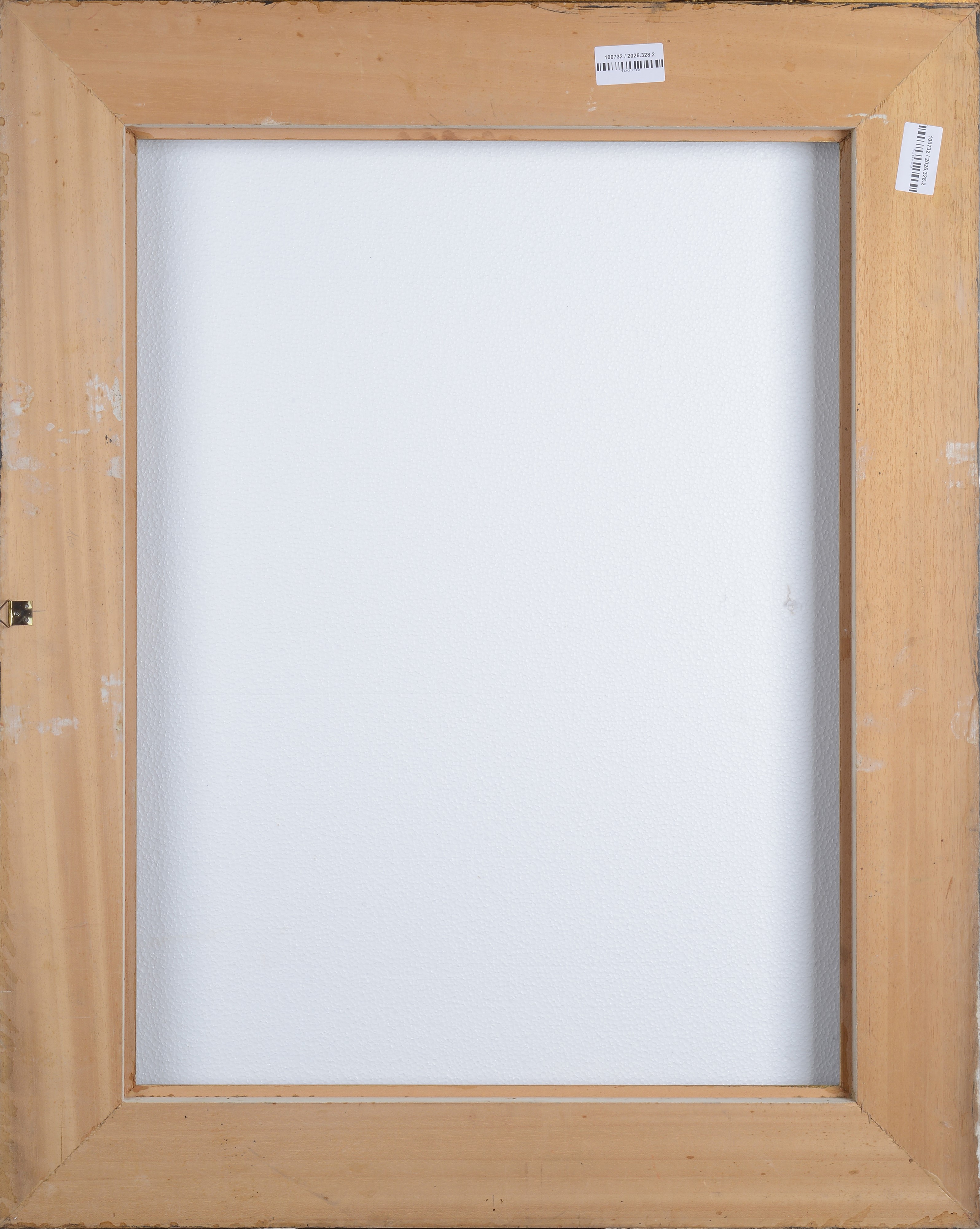 Cornice in legno e materiale ligneo, dipinti (dimensioni indicate), doppia misura
