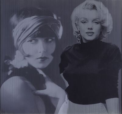 Piero Maffessoli Malipiero, Osmosi, collage su cartone (2012)