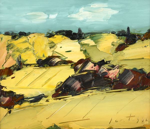 Sergio Scatizzi - Paesaggio senese