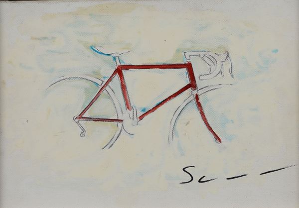 Mario Schifano - Bicicletta