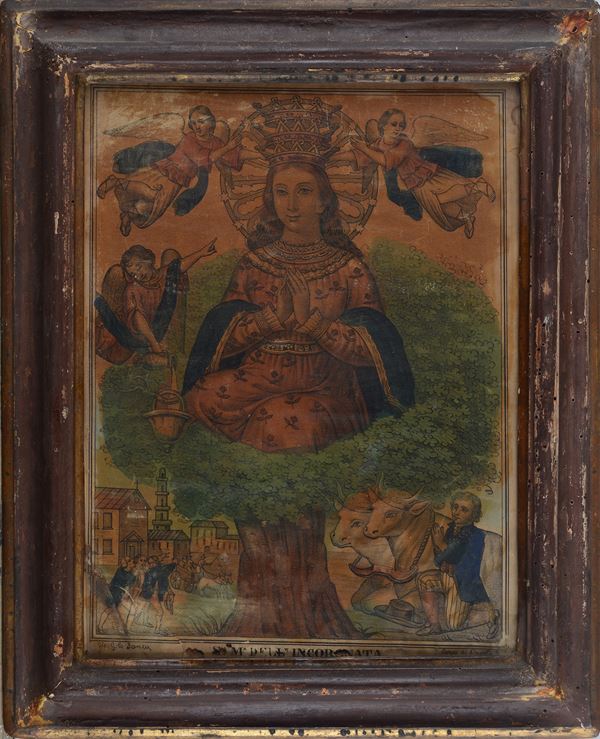 Anonimo, XVIII sec. - Santissima Madonna dell'Incoronata