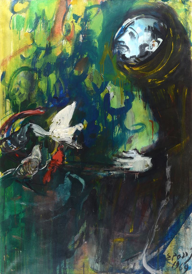San Francesco predica agli uccelli