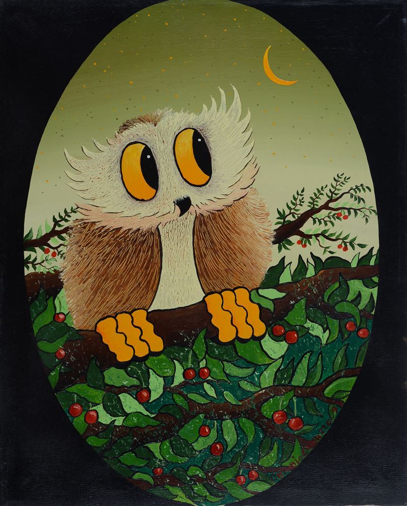 Antonio Capuzzo - Estate, olio su tela (1997)