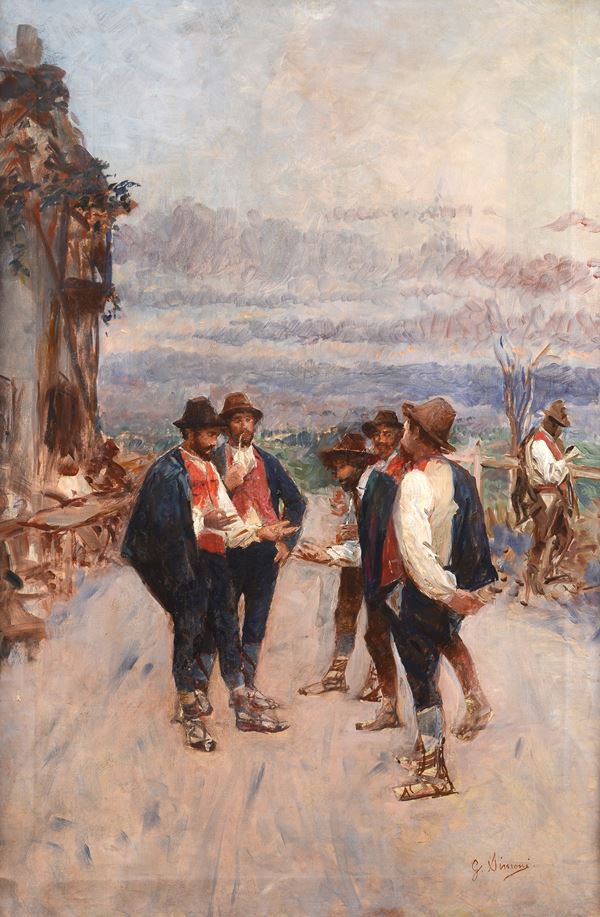 Gustavo Simoni - Gioco della Morra