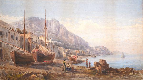 Giovanni Giordano Lanza - Al porto
