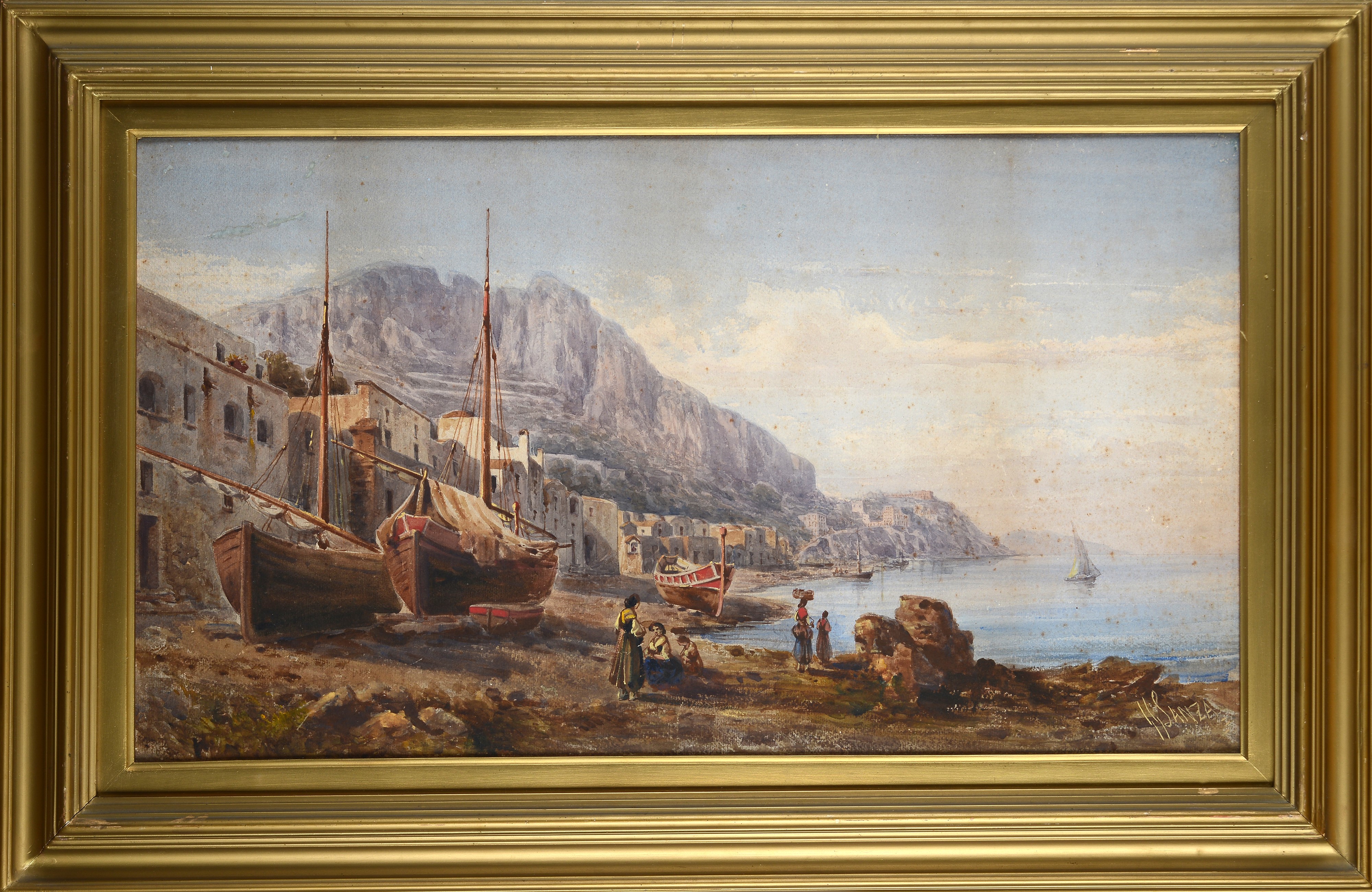 Giovanni Giordano Lanza - Al porto