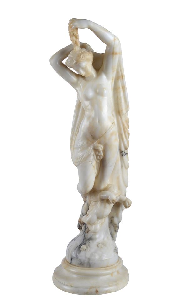 Anonimo, XIX sec. - Venere e Cupido (da James Pradier)