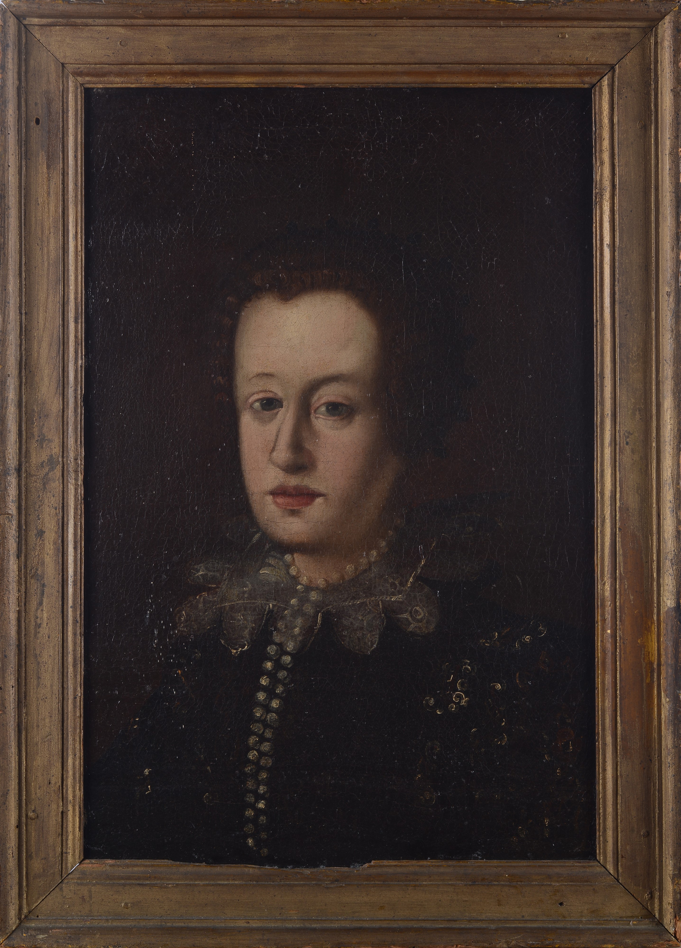 Scuola Toscana, XVII Sec. - Scuola Toscana, XVII secolo, Probabile ritratto di Claudia de’ Medici...