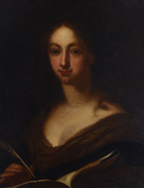 Scuola Italia Centrale, XVII sec. - Allegoria della poesia