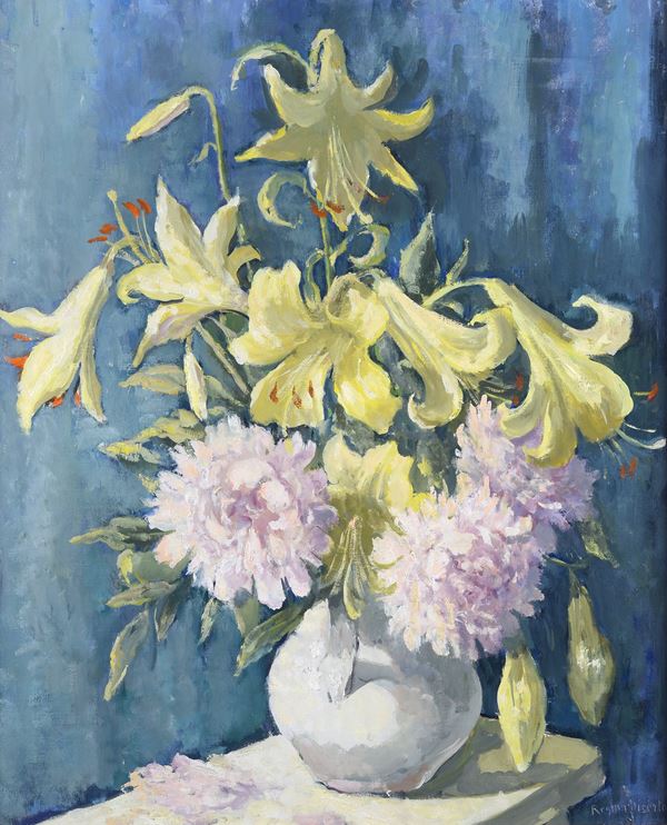 Regina Disertori - Vaso con fiori