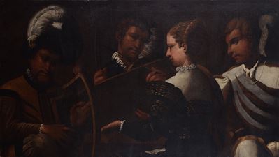 Concerto (da Niccolò dell'Abate), olio su tela