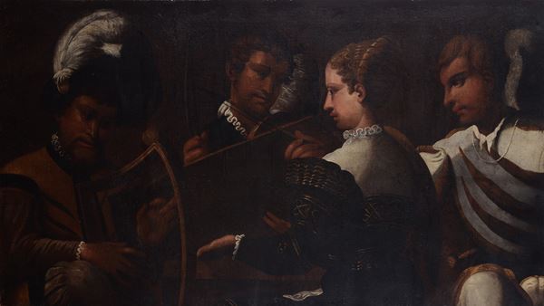 Anonimo, XVII sec. - Concerto (da Niccolò dell'Abate)